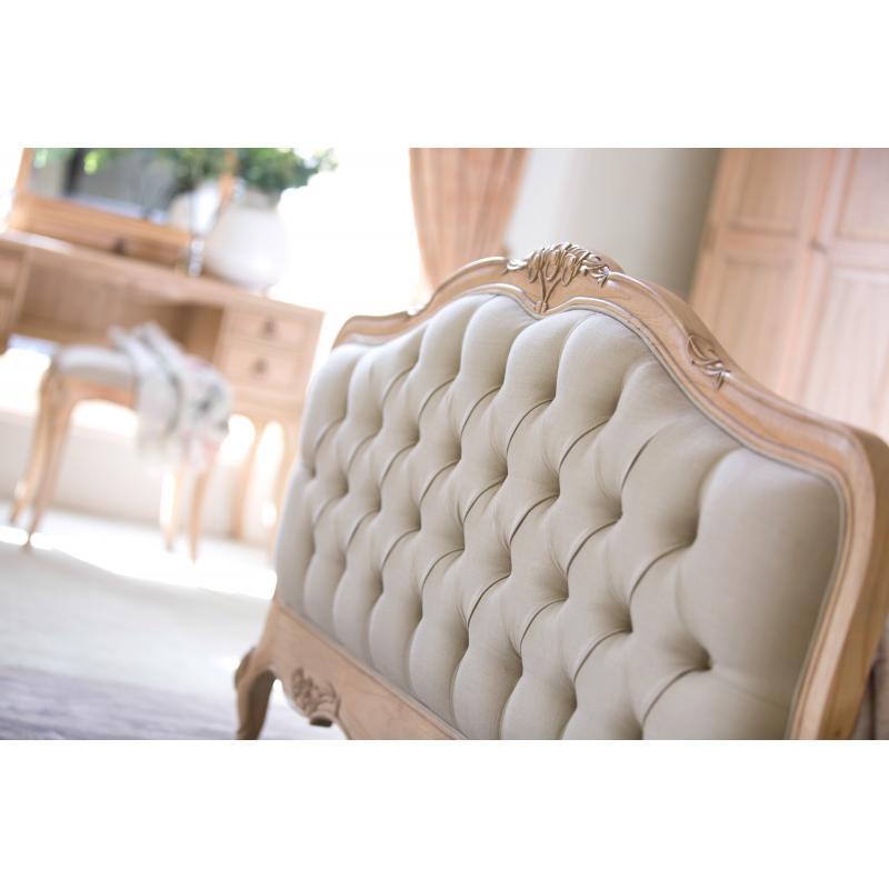 Cannes King Size Bed (Upholstered)